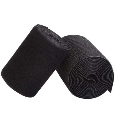 Sepasang Velcro Perekat Panjang 1 meter Lebar 2cm 25cm 5cm 10cm Perepet kasar halus