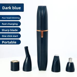 Electric female shaver for intimate care specifically for women for trimming and shaving hair private parts and pubic hair KNC