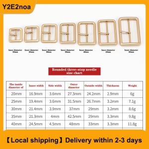 【Local shipping】 Metal Third Gear With Needle Belt Buckle Women And Mens Clothing Design Half Buckle Luggage Clothing Buckle Accessories
