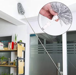 Microfiber Long Duster Bendable Extendable Expandable Scratch Resistant Duster Bulu Ayam