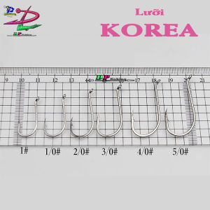 Lưỡi câu cá tra KOREA bịch 100 lưỡi sốc cá . độ cứng cao.!!!