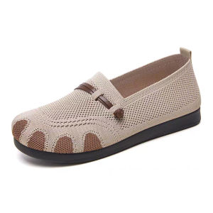 RUIMO Sepatu Slip ON Karet Wanita Gaya Trendy dan Casual G-103 Super Anti Slip