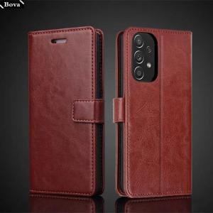 case for Samsung Galaxy A23 5G card holder cover case Pu leather Flip Cover Retro wallet phone bag A23 5G fitted case business