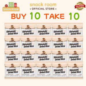 Mr.Squirrel FDA✔BUY 10 TAKE 10 Shirataki Dried Rice Sachet Konjac Rice Healthy Low Carb Shirataki Rice Individually Packaged 100g