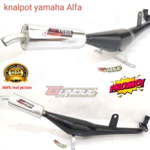 Knalpot racing yamaha alfa aitech suara mirip ninja 2tak garing