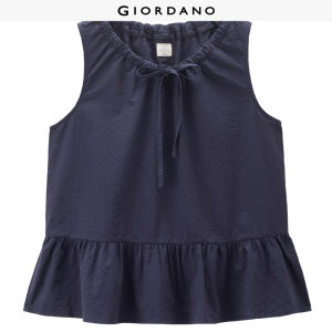 Giordano Women Women Shirt - Loose Fit Free Shipping 05346479