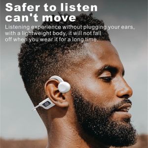 Xiaomi Sony Bone Conduction หูฟังบลูทูธ 5.3 จอแสดงผลดิจิตอลไร้สายหูฟังกีฬาพร้อมไมโครโฟนฟิตเนสวิ่งขับรถสนับสนุน SD Card