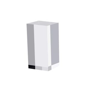 GENENIC K9 Crystal Jewelry Display Riser Stands Polished Solid Crafts Pedestals Durable Stereoscopic Acrylic Cube Display Stand Block Perfume