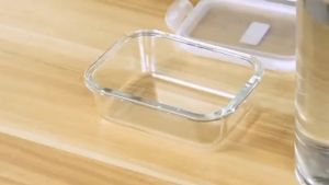 Hộp ĐỰng Đồ Giữ Tươi Bằng Kính LOCK & LOCK Ngăn Cách Hộp Cơm Hâm Nóng Bằng Lò Vi Sóng Hộp Cơm Có Nắp Cho Nhân Viên Văn Phòng Dung Tích Lớn