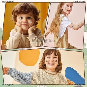 [COD] Modingdue สติกเกอร์รอยสักคาปิบาร่า30แผ่นลายการ์ตูนสำหรับเด็กรอยสักชั่วคราวสำหรับเด็กผู้ชายเด็กผู้หญิงศิลปะรูปสัตว์ของขวัญวันเกิด