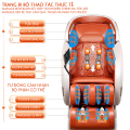 Ghế massage toàn thân, Ghế mát xa toàn thân, Ghế mát xa trị liệu, Ghế matxa cao cấp công nghệ Nhật Bản. Bảo hành 5 năm - TOP431. 