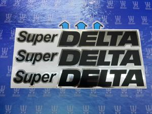sticker Super Delta Lorry