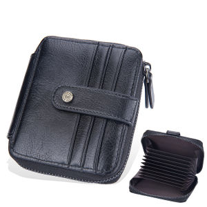 Baellerry Dompet Zipper Wanita Muat Kartu Cash D9322 Bahan PU Tebal Kilat Cantik Resleting Wallet