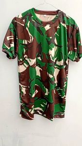Kaos Army Loreng Oblong & Jersey Dryfit Lengan Pendek: Pilihan Terbaik untuk Aktivitas Outdoor