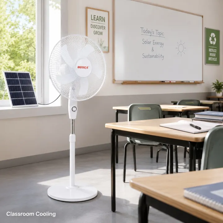BOSCA%2016%20Inch%2012v%20DC%20Standing%20Solar%20Powered%20Outdoor%20Rechargeable%20Solar%20Electric%20Fan%20With%20Solar%20Panel%20BSF-88%20BSF-99%20-%20Image%203