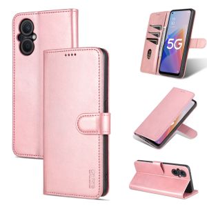 For OPPO Reno 10 8T 8 7 6 5 Pro 5G / Reno 8Z 7Z 6Z 5Z / Reno 5F Phone Case Magnetic Leather Wallet Card Slot Couples Flip Cover Casing