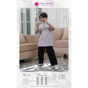 Koko Anak Rauna Khatulistiwa / Seragaman TPA / Fashion Muslim