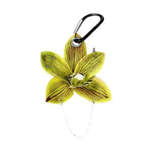 Chic Lightweight Key Ring Incorporating Grow Design And Strong Hybrid Materials Suitable For Gifting