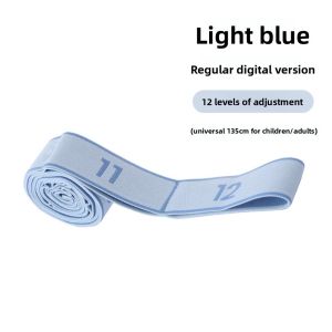 BETTERFORM 8/10/12 Grid Yoga Stretch Band Adjustable Flexible Dance Stretch Band Portable Multi-stage Stretching Training Belt for Yoga Latin Dance Gymnastics