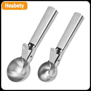 【2-3 ngày giao hàng】 Ice Cream Scoops thép không gỉ Ice Cream Digger không dính trái cây Ice ball maker dưa hấu Ice Cream Spoon công cụ