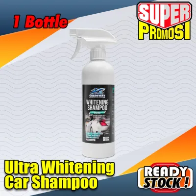 Shark Wax Whitening White Ultra Shampoo White Car Shampoo Stain/Dirt/Bug/Tar Remover Car Whitening Sabun Kereta Putih