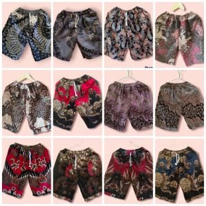 CELANA BATIK PAKET 5 PCS CELANA PENDEK DI BAWAH LUTUT SUPER JUMBO BB 100 KILO GRAM