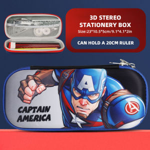 【1-3 Days Delivery】3D Pencil Case for Kids Pencil Box Stationary School Supplies Cartoon Spiderman