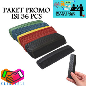 Klik-Beli PAKET PROMO ISI 36 PCS Sisir Saku Pria / Sisir Pomade / Sisir Hotel / Sisir Rambut Travel Mini