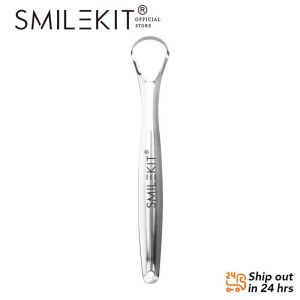 Tongue Scraper Stainless Steel Reusable Portable Tongue Cleaner To Remove Bad Breath Oral Care Tools