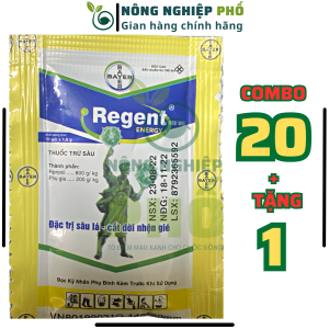 TẶNG 1 Combo 20 Chế phẩm Regent 800wg diệt sạch kiến gián muỗi bọ chét mạt gà mối Chế phẩm diệt côn trùng đa năng Regent 800wg