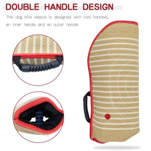 Training Sleeve Bite for Arm Protect Training Interactive Dog Bite Sleeve - Red