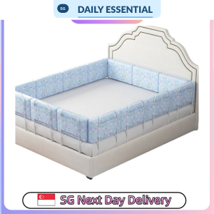 【DAILY ESSENTIAL】 Padded Bed Rail | 50 or 60cm | Single or Two-Tier | Three Colours