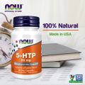 NOW Foods Supplements, 5-HTP (5-hydroxytryptophan) 50 mg, Neurotransmitter Support*, 30 Veg Capsules. 