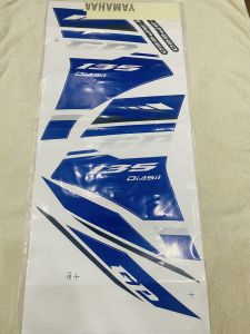 Bộ tem decal dán xe máy Yamaha exciter 135 GP đời 2014 zin thái siêu đẹp