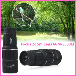READY TaffSPORT Prime Teropong jarak jauh luar ruangan Monokular Focus Zoom Lens 66M/8000M - 16x52