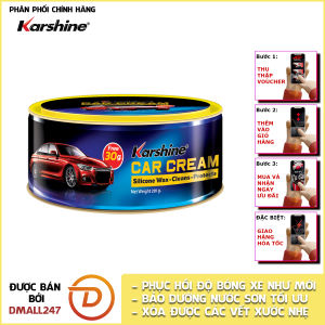 Kem đánh bóng sơn xe ô tô (Car Cream) Karshine 250g KA-CC250 - Làm mờ xước nhẹ sáng sơn dễ dùng hàng Thái Lan