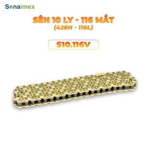 Nhông Sên Dĩa EXCITER Sên 10 li/ly Vàng Gia Nhiệt Nhiều Tầng Thép Carbon S45C-NSD Xe Máy CATTA