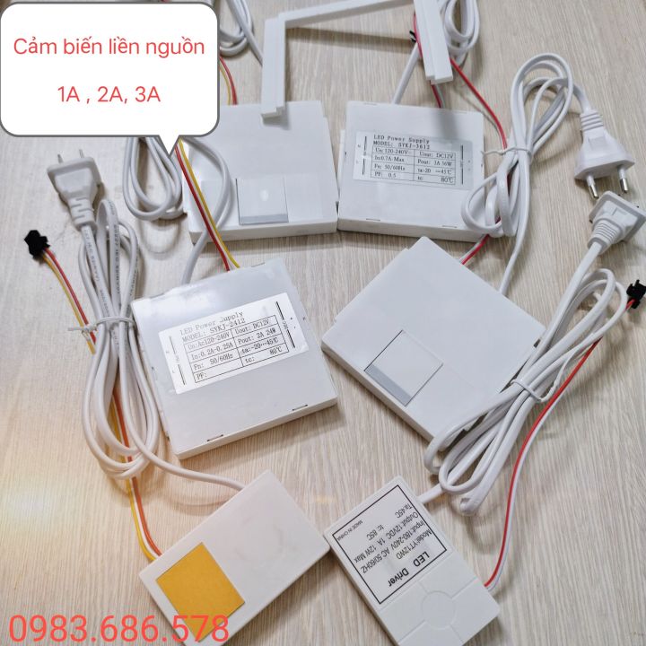 Công tắc cảm biến gương led liền nguồn 1A,2A,3A | Lazada.vn