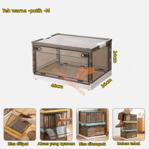 storage box serbaguna Tempat Penyimpanan Baju Organizer Bag Praktis box baju multifungsi Jumbo Kotak Tempat Penyimpanan/tempat pakaian/tempat penyimpanan serbaguna box