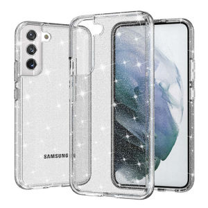 CrashStar แข็งแบบใสแฟชั่นแวววาวเคสโทรศัพท์สำหรับ Samsung Galaxy S25 S24 S23 S22 S21พิเศษ + S21 FE A54 A34 A14 A53 A15 A33 A13 5G A03S A02S A06 A55 A35เคสโทรศัพท์กันกระแทก