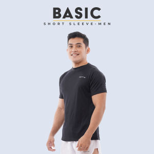 Tiento Kaos Running Dry Fit Men Baju Olahraga Lari Pria Gym Pakaian Sport Lengan Pendek