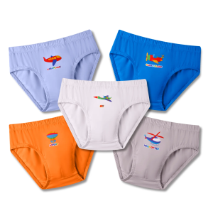 Simply Life - Bamboo - Boys Briefs - Planes (5-Pack Set)