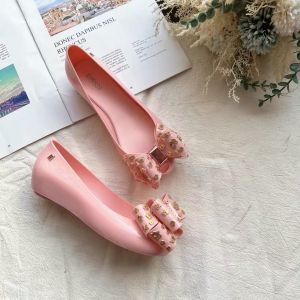 melissa ORI1:1 sepatu cewek trend 2022 with bownot small flower ( SIZE 35/36 - 40 )