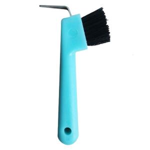 Horseshoe Cleaning Brush Horse Brush Tool With Handle Portable Hoofpick for Horse Owners Trainers Grooming Care Brush
