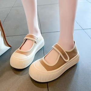 Sepatu Sneakers Wedges Slip On Kasual Wanita Premium SSK 109 TANPA KOTAK SEPATU