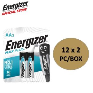 Energizer Max Plus AA 2S Batteries (12 cards x 2 pack /box))