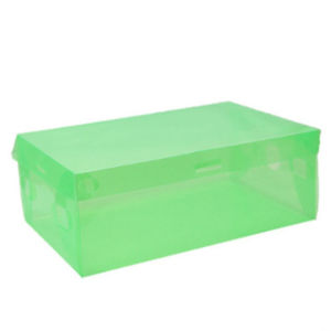 MPHL0042 Kotak Sepatu Lipat Transparan Serbaguna Shoes Box Organizer Multifungsi Isi 5 Pcs