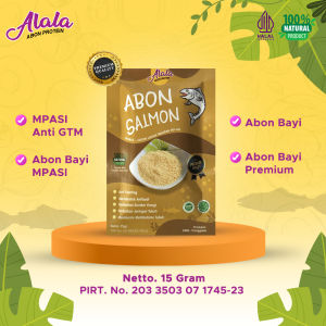 Alala Abon Bayi Mpasi Penambah Nafsu Makan bayi dan Anak 8+ Kemasan 15gr