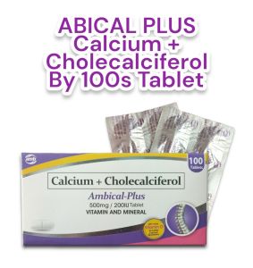 Ambical Plus (Calcium + Cholecalciferol) Tablet 100 Pieces