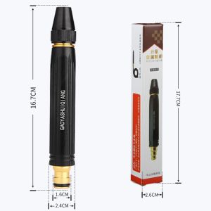 Vòi nước tăng áp chất liệu hợp kim cao cấp kèm đầu nối đầu gắn vòi nước tăng áp siêu mạnh dùng rửa xe tưới cây